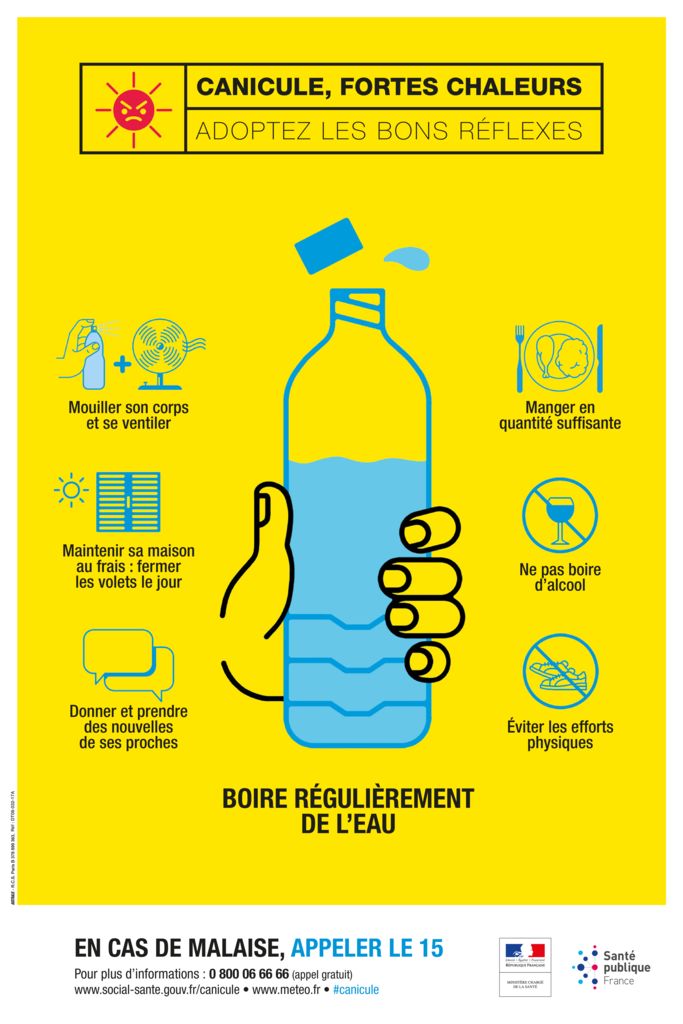 thumbnail of Affiche plan canicule