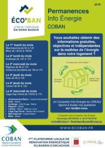 thumbnail of 1 A Permanences des 8 communes ÉCO’BAN CREAQ COBAN 2018 DB